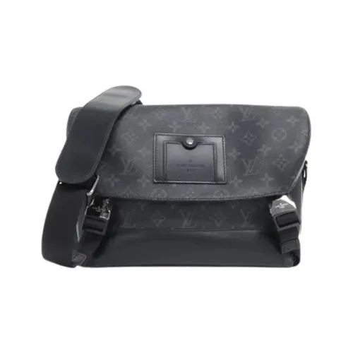 Pre-owned Monogram Eclipse Shoulder Bag - Louis Vuitton Vintage - Modalova