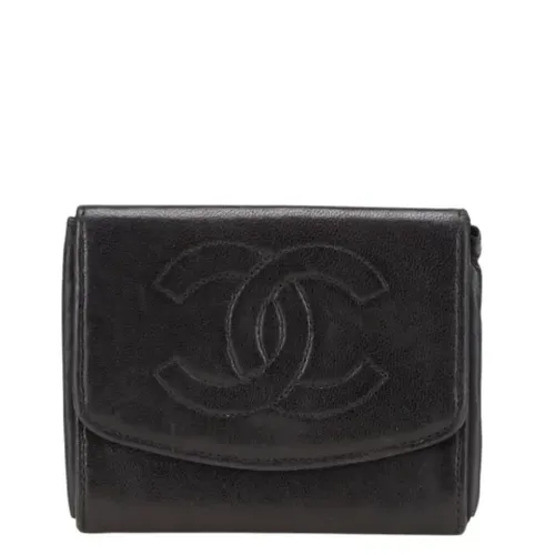 Pre-owned Leather wallets - Chanel Vintage - Modalova