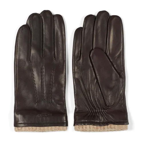 Dunkelbraune Lederhandschuhe Premium Qualität - Howard London - Modalova