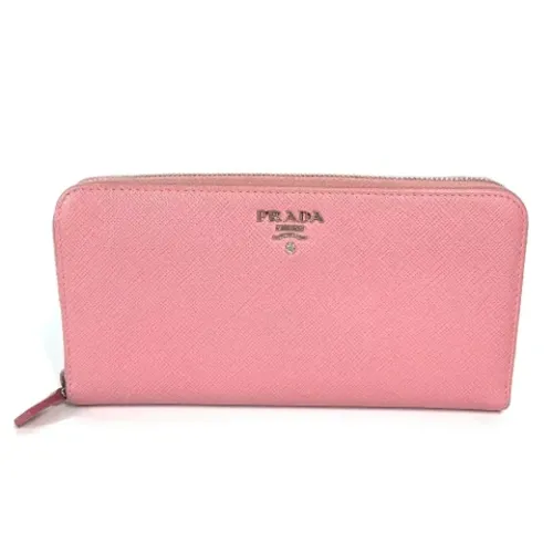 Pre-owned Leather wallets - Prada Vintage - Modalova