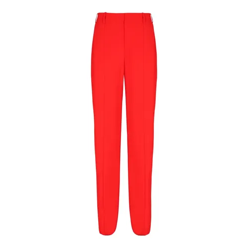 Crepe straight-leg tailored trousers - Balmain - Modalova