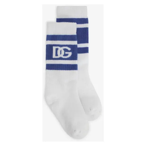 DG Logo Socks - Dolce & Gabbana - Modalova