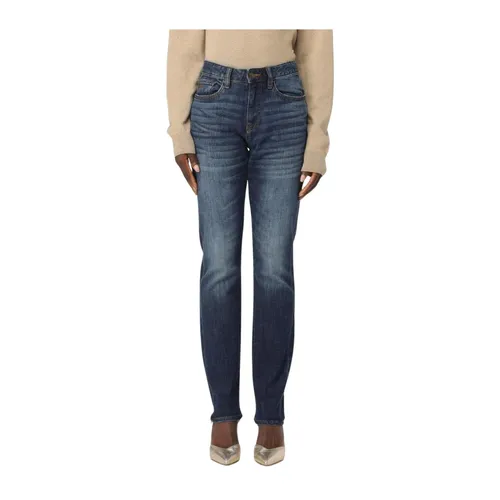 Classic Denim Straight Leg Jeans - Armani Exchange - Modalova