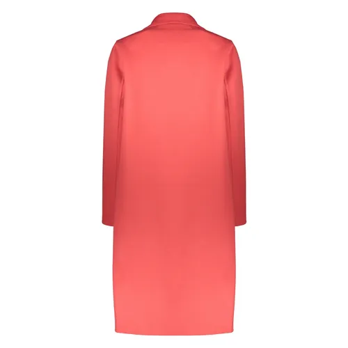 Wool Blend Lapel Collar Coat - Fabiana Filippi - Modalova