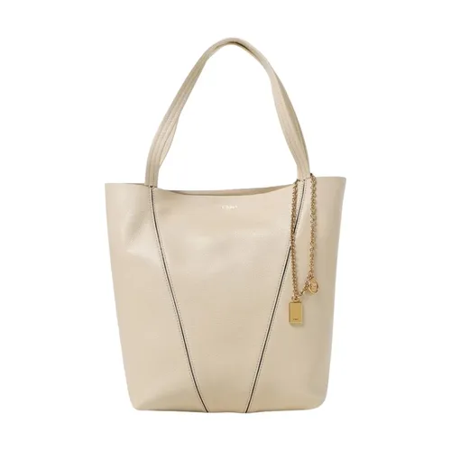 Chloé - Bags > Tote Bags - Beige - Chloé - Modalova