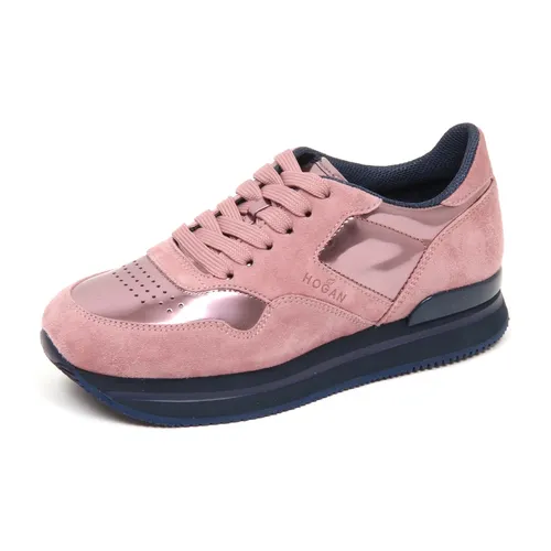 Suede Lace-Up Shoe - Hogan - Modalova
