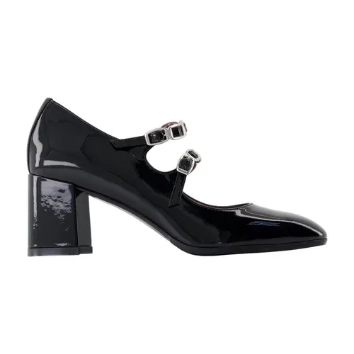 Black Patent Leather Pumps - Carel - Modalova