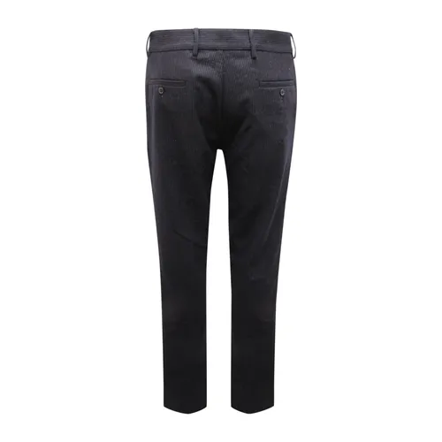Wool Blend Navy Trousers Ivy Slim - Brooksfield - Modalova
