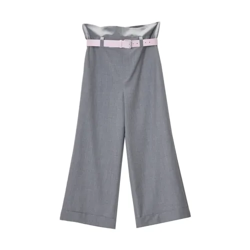 Pantalone Largo - Moschino - Modalova