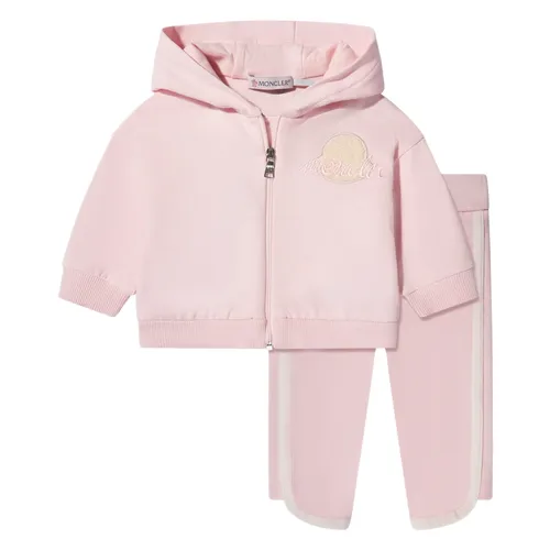 Baby Girls Logo Tracksuit in Pink - Moncler - Modalova