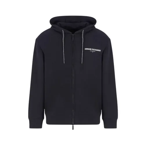 Sweatshirts & Hoodies > Zip-throughs - - Armani Exchange - Modalova