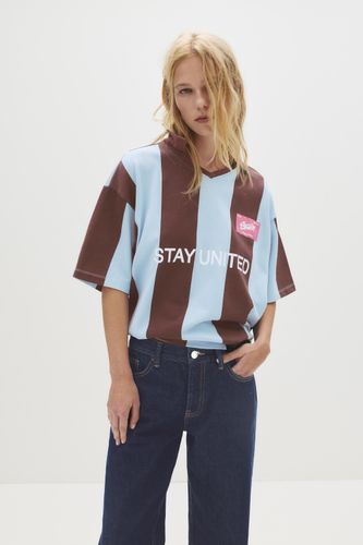 T-Shirt Rayures Stwd - Pull&Bear - Modalova
