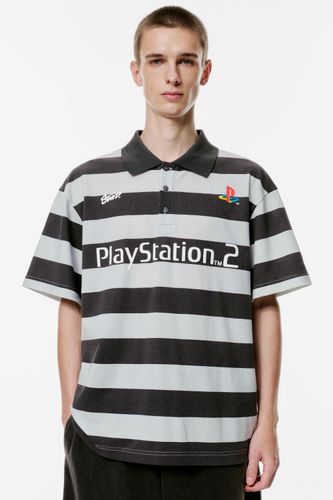 Polo À Rayures Playstation X Stwd - Pull&Bear - Modalova