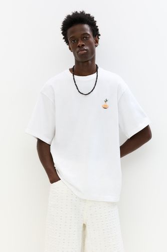 T-Shirt Broderie Vase - Pull&Bear - Modalova