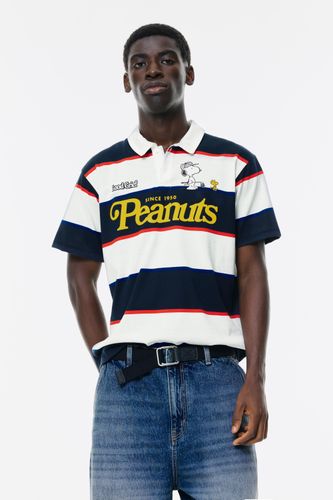 Polo Snoopy À Rayures - Pull&Bear - Modalova
