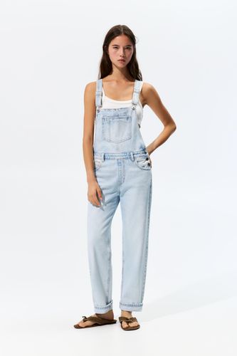Salopette En Jean - Pull&Bear - Modalova