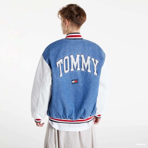 Giacca Tommy Jeans Denim Letterman Jack M - Tommy Hilfiger - Modalova