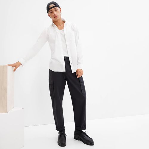 Camicia Slim Stretch Poplin Shirt S - GAP - Modalova
