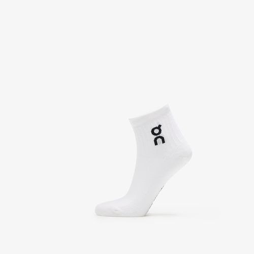 On Logo Sock Mid 3-Pack White L - On - Modalova