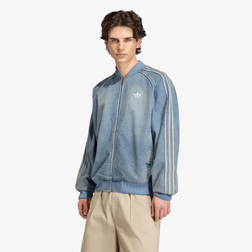 Giacca adidas SST Adicolor Denim Tracktop L - adidas Originals - Modalova