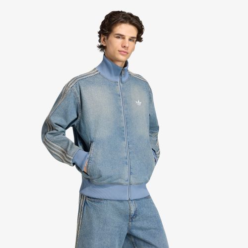Giacca adidas Firebird Adicolor Denim Track Top Jacket XL - adidas Originals - Modalova