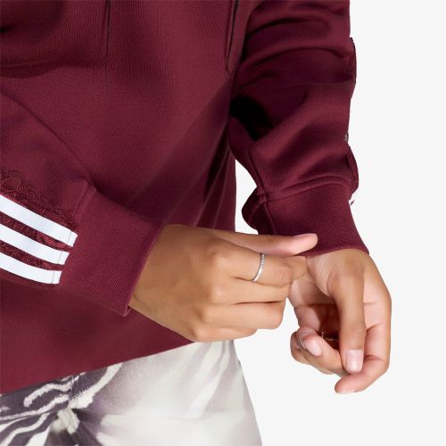 Felpa adidas Lace 3 Stripes Crew XS - adidas Originals - Modalova