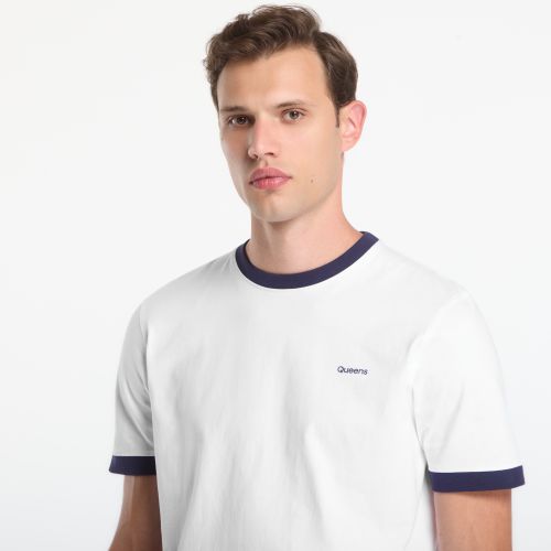 Maglietta Men's Contrast Ribbing Tee XXL - Queens - Modalova