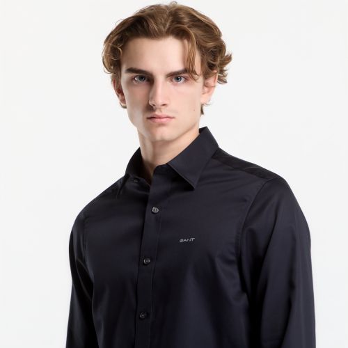 Camicia Slim Sateen Shirt L - Gant - Modalova