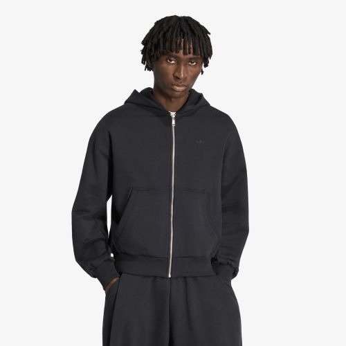 Felpa adidas Premium Essentials Cropped Full Zip XL - adidas Originals - Modalova