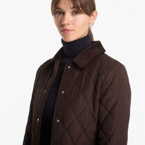 Cappotto Fitted Quilted Coat S - Gant - Modalova