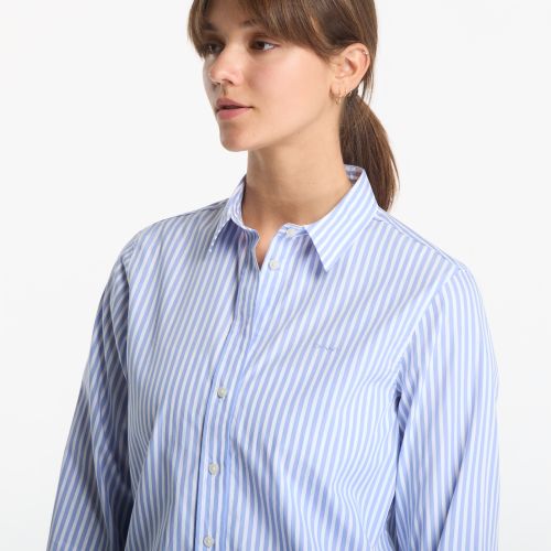 Camicia Reg Classic Poplin Striped Shirt 38 - Gant - Modalova