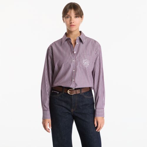 Camicia Rel Classic Poplin Stripe Shirt 38 - Gant - Modalova