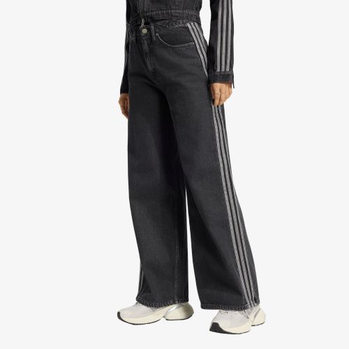 Jeans adidas High Rise Wide Leg Denim Pant 25/30 - adidas Originals - Modalova