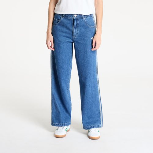 Pantalons adidas Adicolor Denim 3 Stripes Track Pants 26/30 - adidas Originals - Modalova