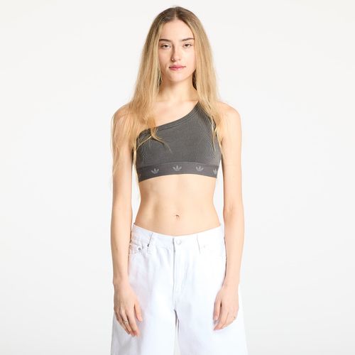 Adidas Ribbed One Shoulder Top L - adidas Originals - Modalova