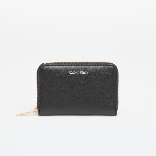 Portafoglio Foil Logo Medium Zip Around Universal - Calvin Klein - Modalova