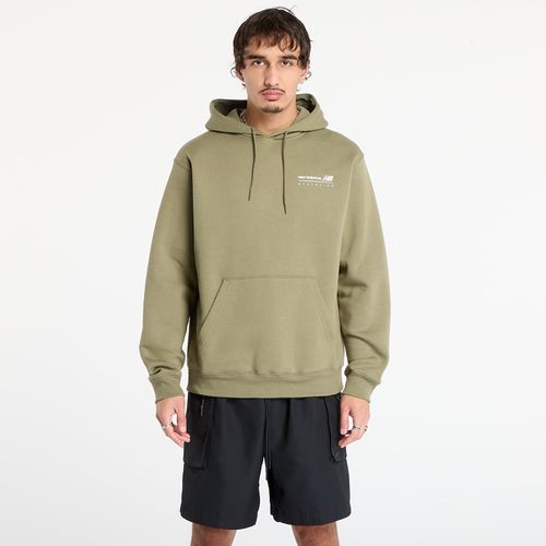 Sweatshirt Linear Graphic Fleece Hoodie XXL - New Balance - Modalova