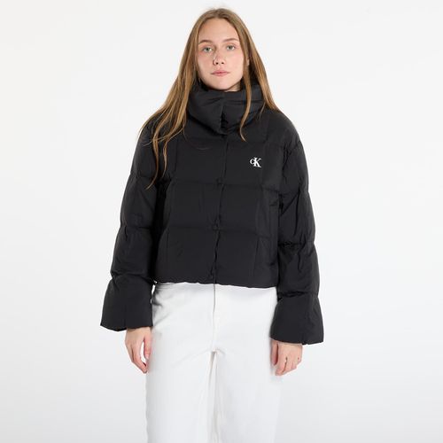 Giacca Jeans Short Down Puffer Jacket L - Calvin Klein - Modalova