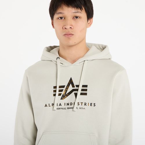 Felpa Basic Hoodie BL Effect Print L - Alpha Industries - Modalova
