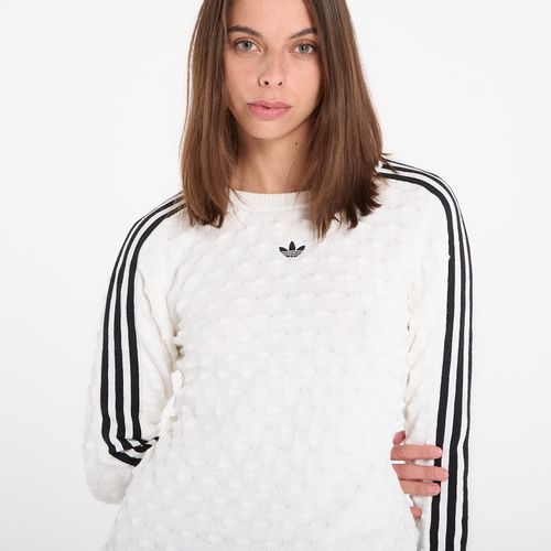 Maglietta adidas Slim Solid Spike Knit Sweatshirt L - adidas Originals - Modalova