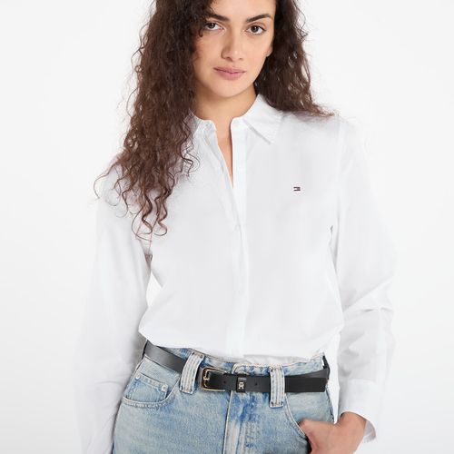 Camicia Cotton Stretch Regular Ls Shirt M - Tommy Hilfiger - Modalova
