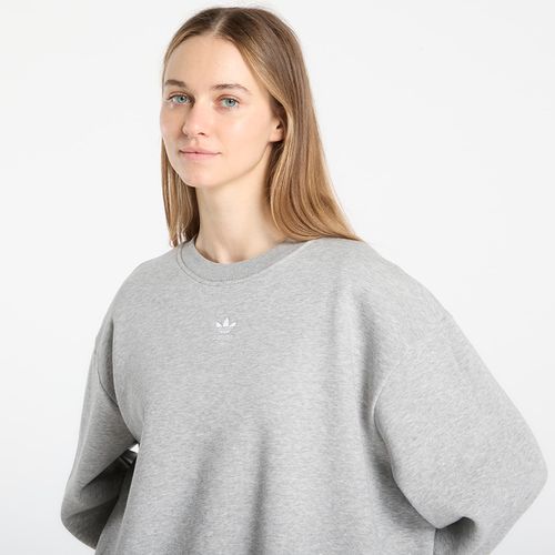 Felpa adidas Essentials Fleece Long Oversized Crew Sweatshirt M - adidas Originals - Modalova