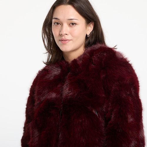 Cappotto Raspberry Fur Jacket S - Desigual - Modalova