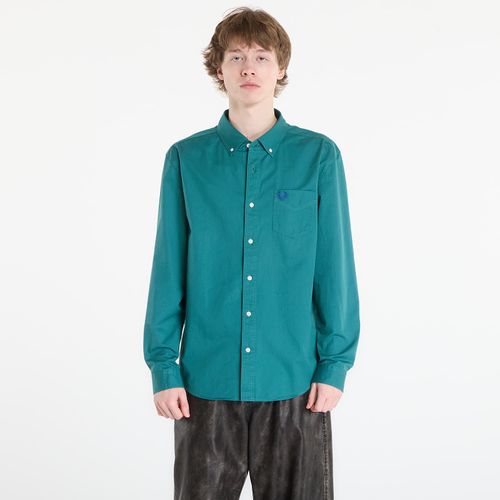 Camicia Relaxed Washed Twill Shirt M - FRED PERRY - Modalova
