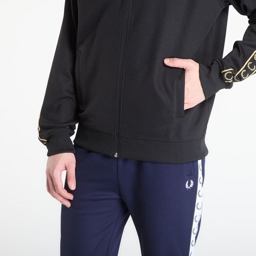 Felpa Contrast Tape Track Jacket / S - FRED PERRY - Modalova