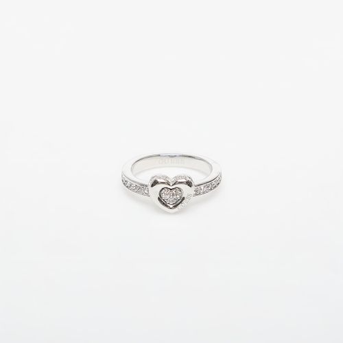 Anello GUESS L.O.V.E. Rhodium 54 - GUESS - Modalova