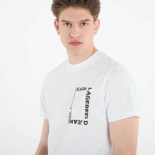 Maglietta Slim Ss Frame Logo Tee XL - Karl Lagerfeld Jeans - Modalova