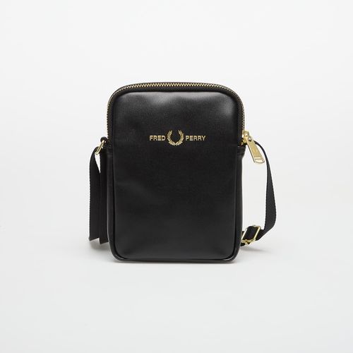 Borsa Smooth Leather Small Side Bag Universal - FRED PERRY - Modalova