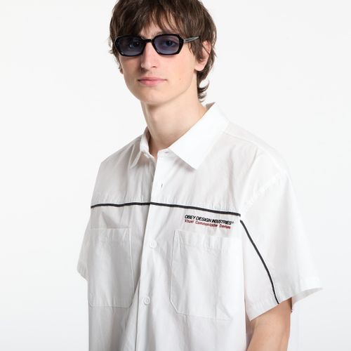 Camicia OBEY Camber Woven White M - OBEY Clothing - Modalova