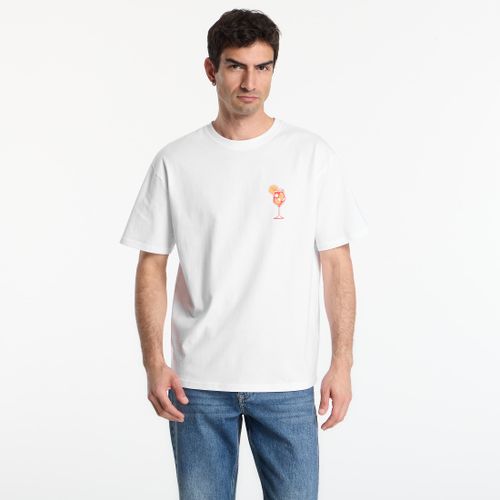 Maglietta Urbanc Classics Orange Sip Oversize Tee S - Urban Classics - Modalova